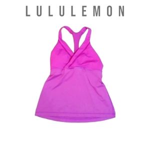 Lululemon purple tank top